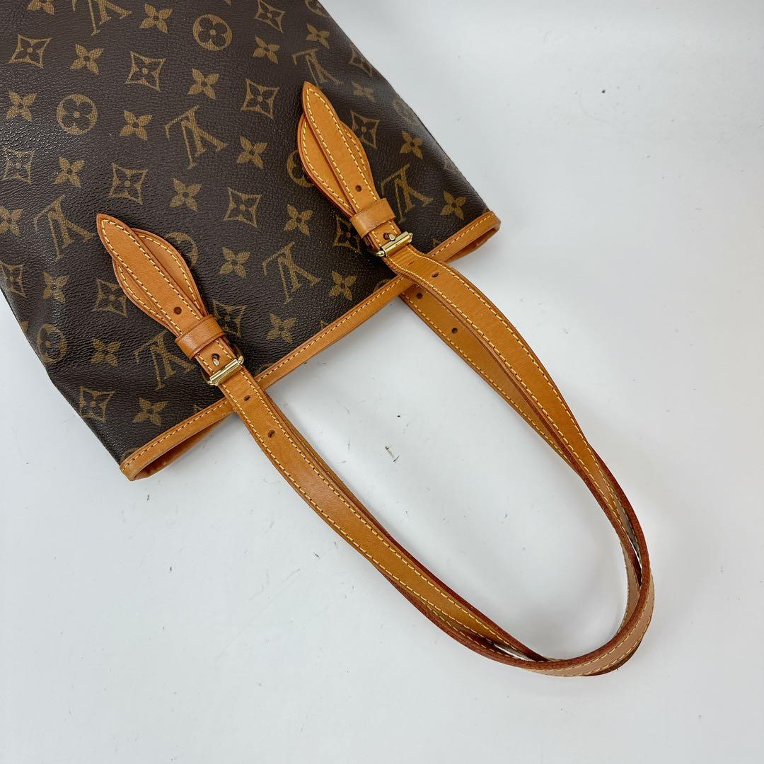 ルイヴィトン　バケツ　バッグ　モノグラム