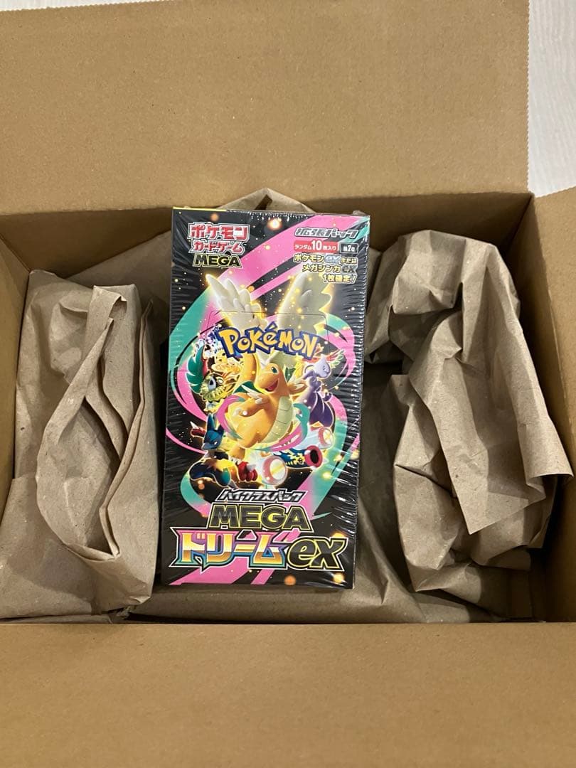 ポケセン産】ポケモンカード MEGA ドリームex 1BOX シュリンク付