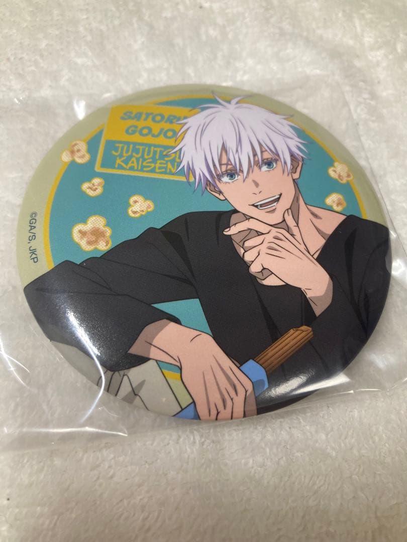 セガ ラッキーくじ 缶バッジ 五条悟 - メルカリ