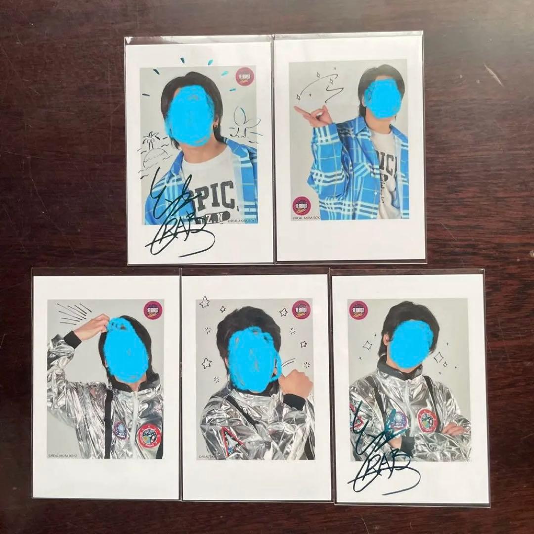 RAB(リアルアキバボーイズ) とぅーし チェキ RAB リアルアキバボーイズ