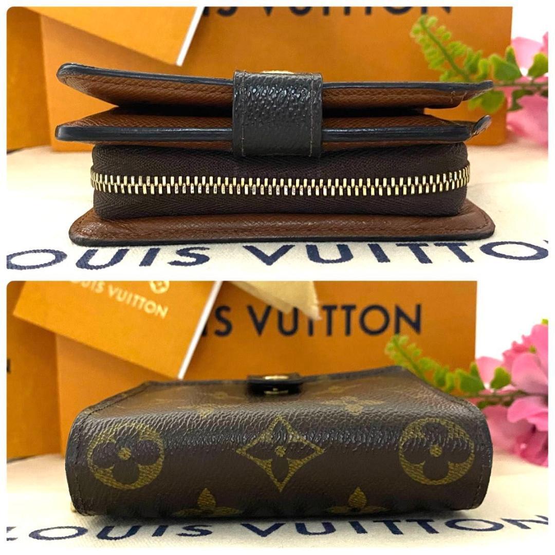 ルイ ヴィトン◎コンパクトジップ ラウンドファスナー 二つ折り