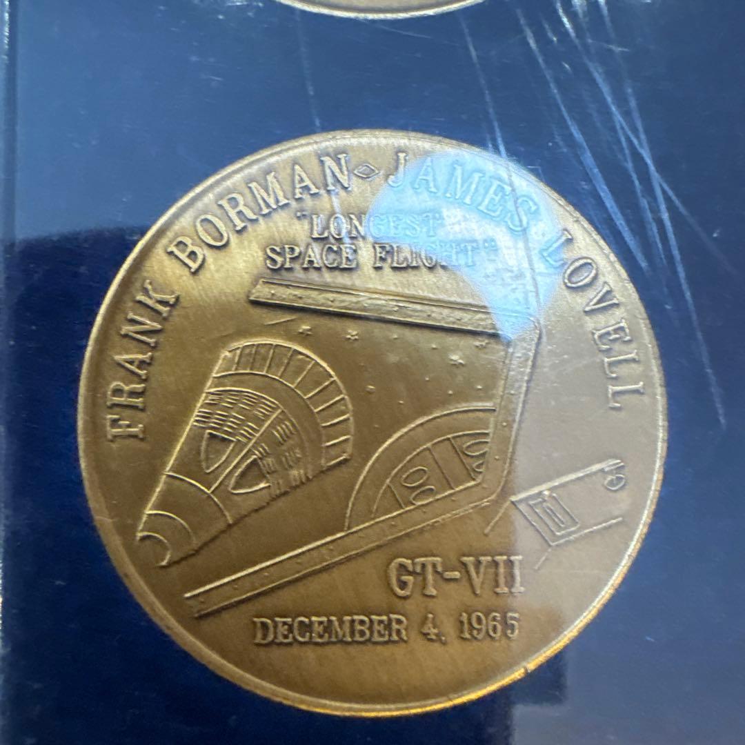 プロジェクト・ジェミニ計画 記念メダルセット 希少品 記念品 NASA