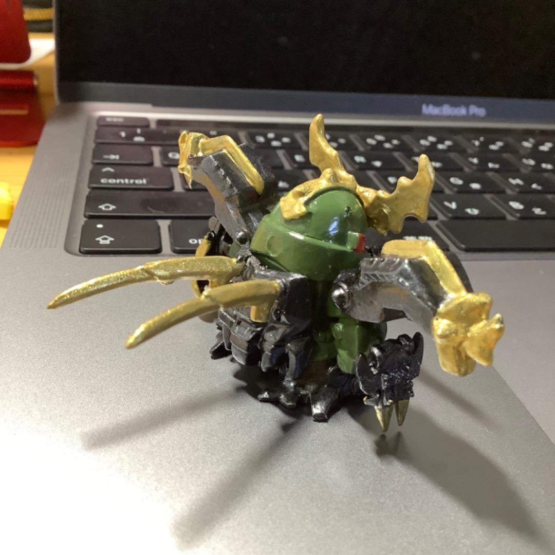 ガン消し　復活闇将軍　殺駆頭　彩色