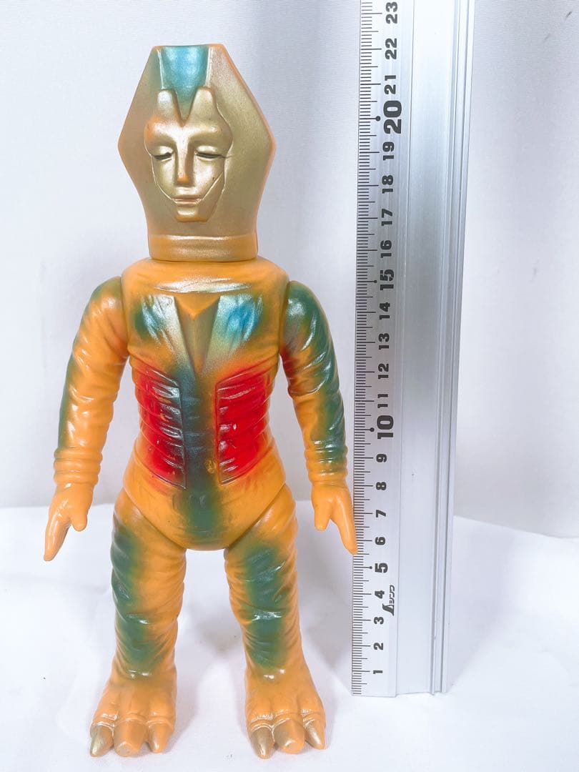 ブルマァク製 黄金怪人ゴールドサターン ソフビ ミラーマン