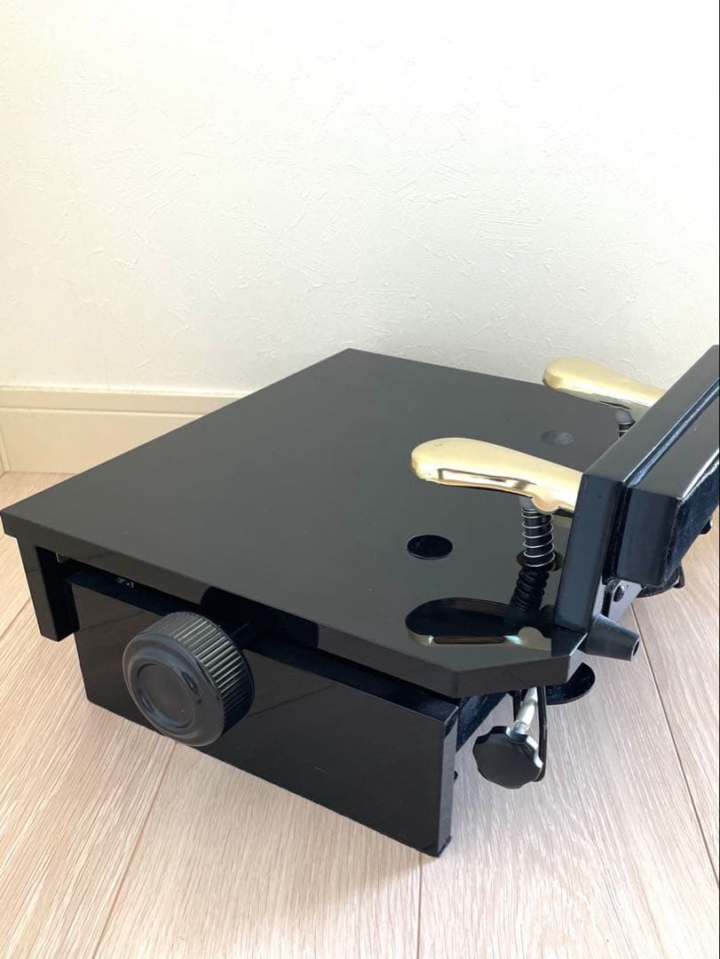 ピアノ 補助ペダル ダブル 木製 ブラック - メルカリ