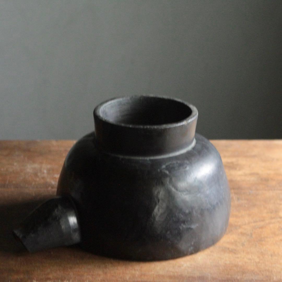 古い 酒上げ 酒器 漆器 片口 古美術 古道具 アンティーク 割れ欠け 朽木塗