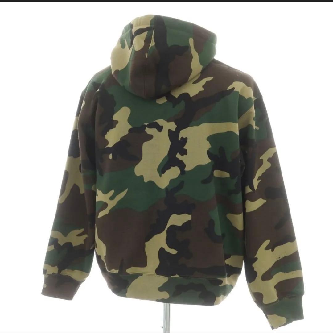supreme zipパーカー　迷彩