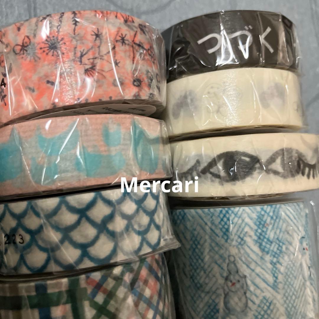 新品 20点 ミナペルホネン マスキングテープ (廃盤、レア、限定、海外