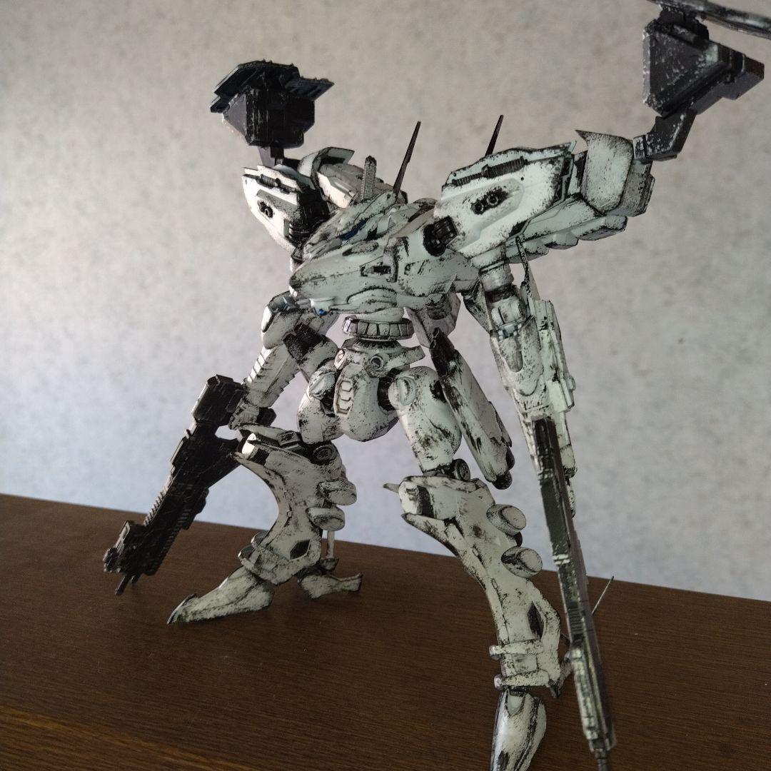 アーマードコア ホワイトグリント オープニング再現 全塗装 初回特典