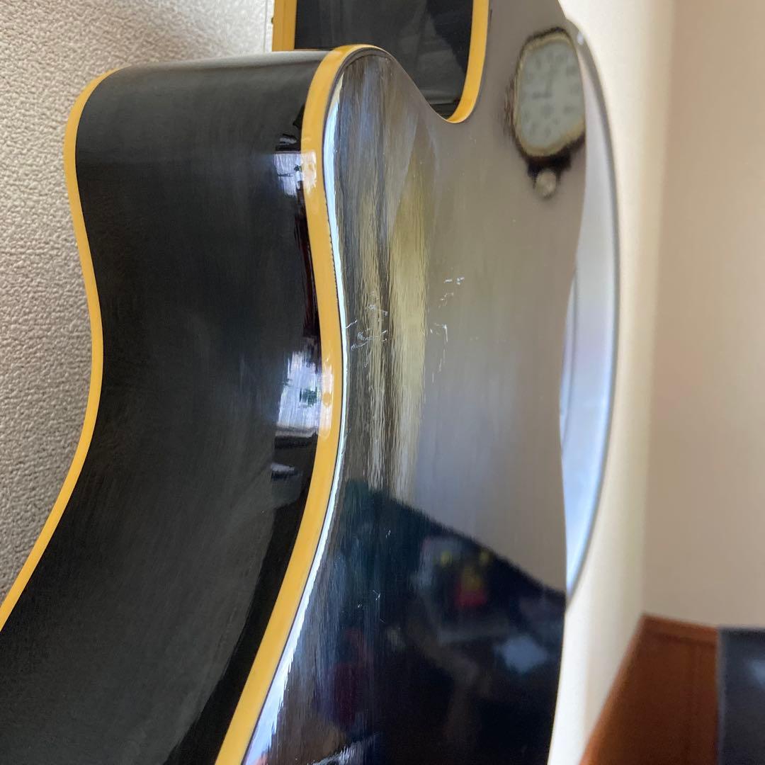 極稀少☆エピフォンEO-2/B(エレアコ) Epihone EO-2/B 蝶々