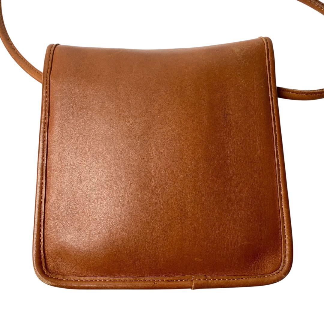 old coach オールドコーチ ショルダーバッグ オールレザー ターンロック