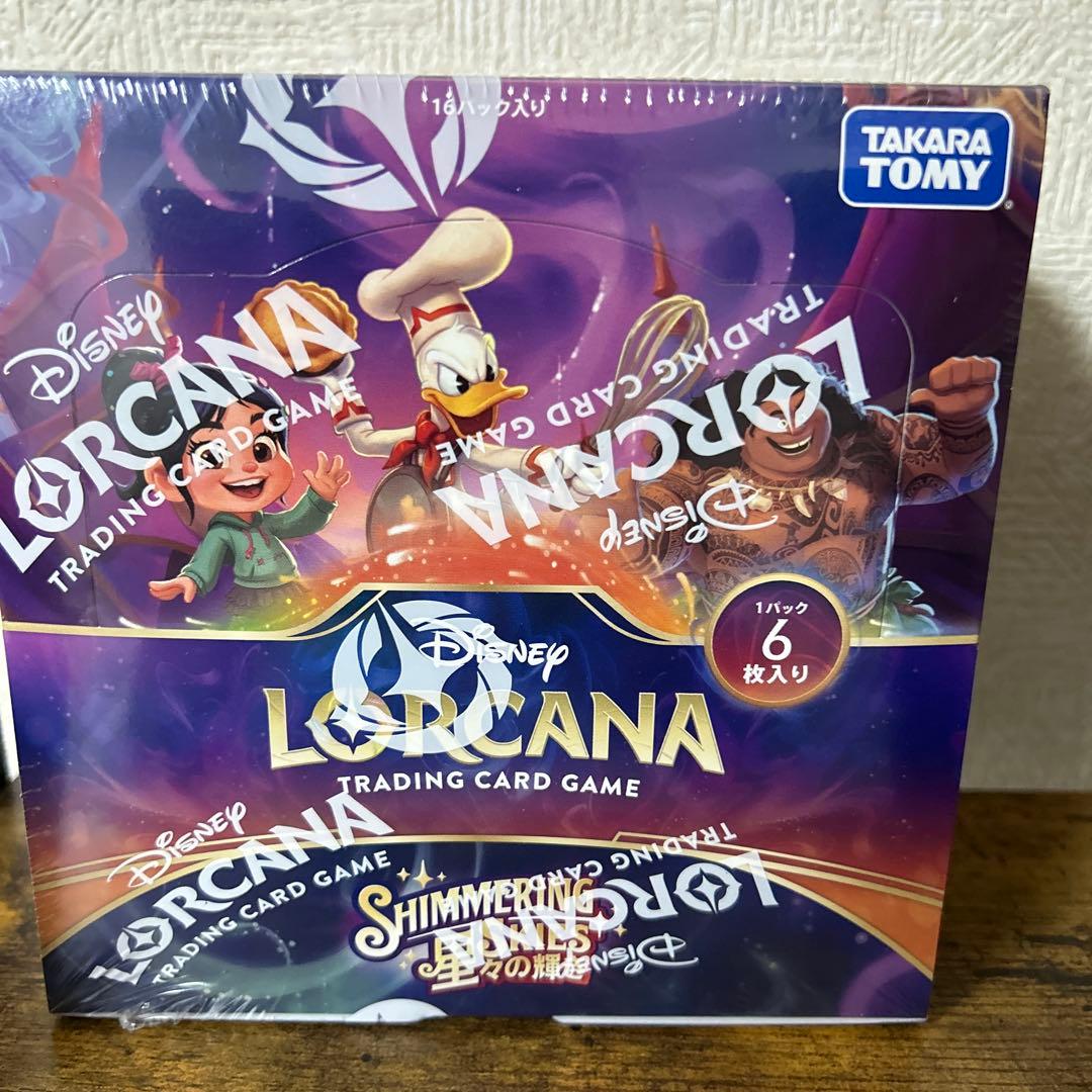 ロルカナ 未開封BOXシュリンク付 星々の輝き3BOX、逆襲のアースラ1BOX