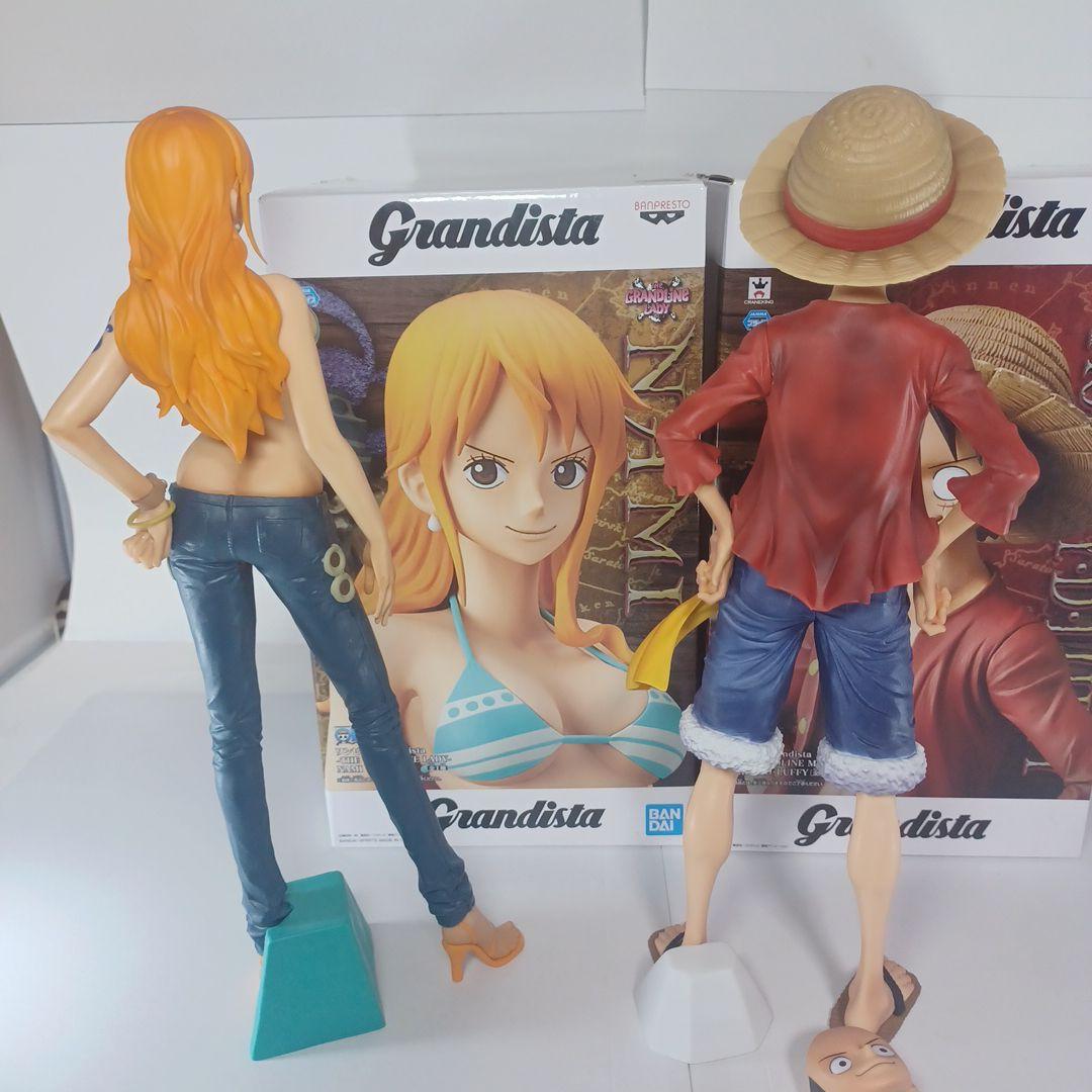 ワンピース グランディスタ　Grandista フィギュア　ルフィ　ナミ