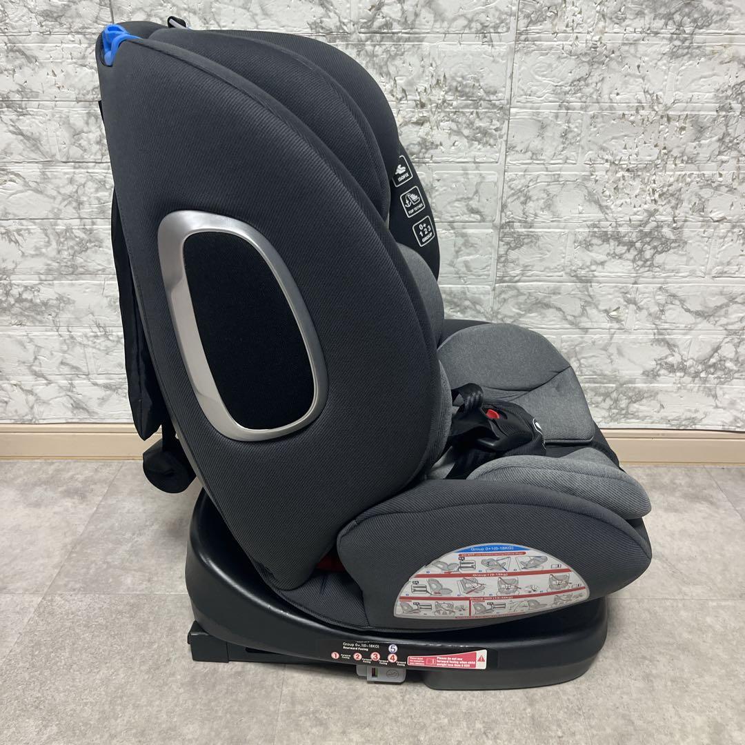 アイリスプラザ ISOFIX固定 チャイルドシート 回転式【美品】