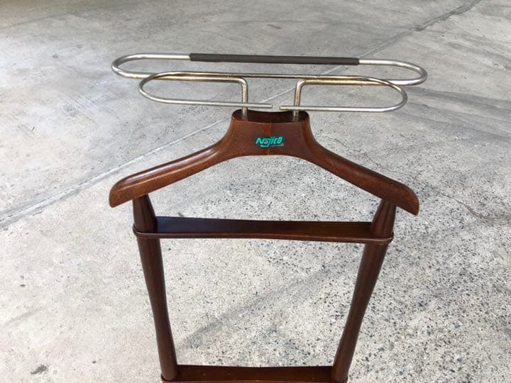 Najico ナジコ スーツハンガー 木製 ハンガーラック アンティーク