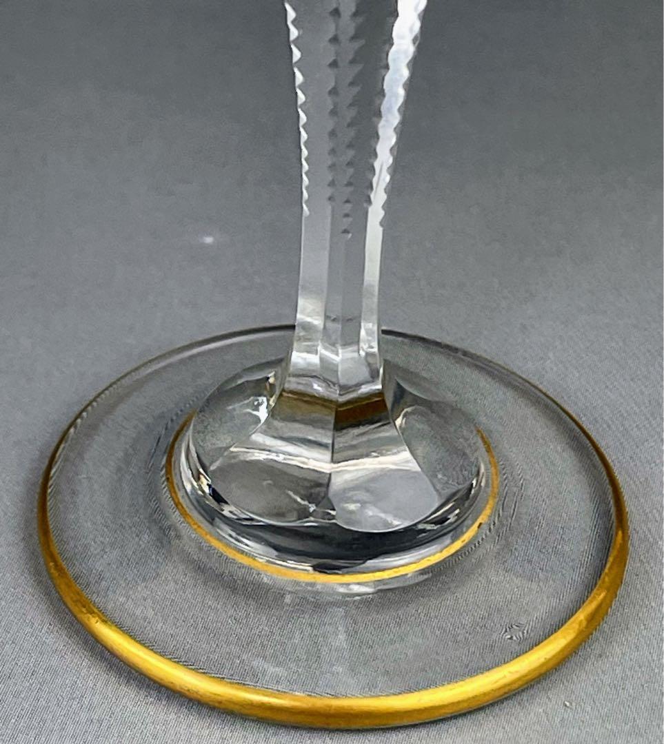 美品】モーゼル 金彩 ショットグラス リキュール 2客セット スプレン