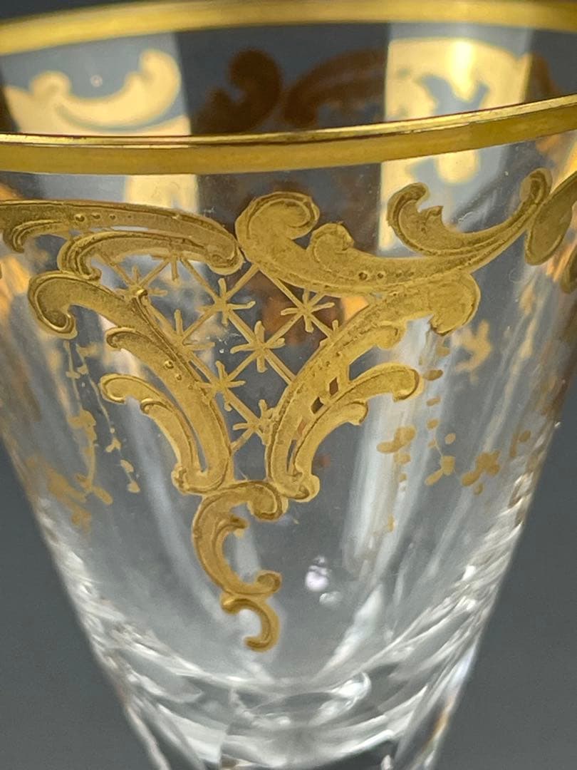 美品】モーゼル 金彩 ショットグラス リキュール 2客セット スプレン