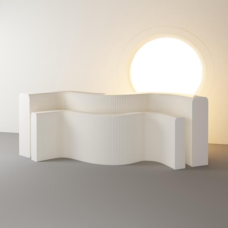 ディスプレイラック展示台セット陳列台 折りたたみ長さ3-4m高さ98㎝