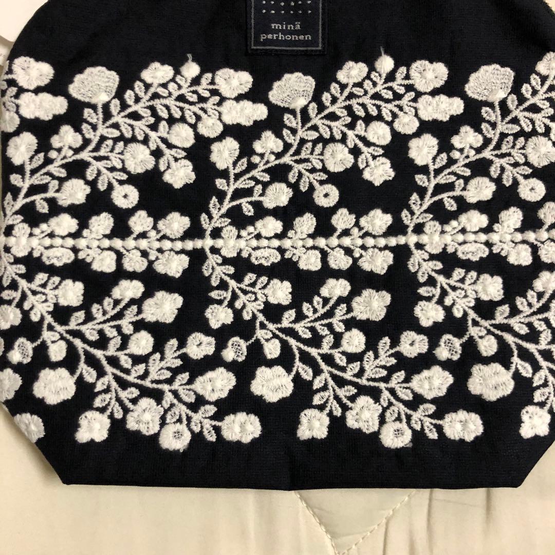 ミナペルホネン　マフィンバッグ　floraleaf 新品未使用