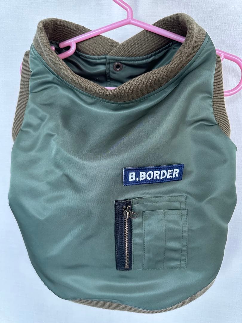 犬服　B.BORDER ミリタリーベスト　XL 新品　フレンチブルドッグ　送料込 犬服 B.BORDER ミリタリーベスト XL 新品 フレンチブルドッグ 送料込