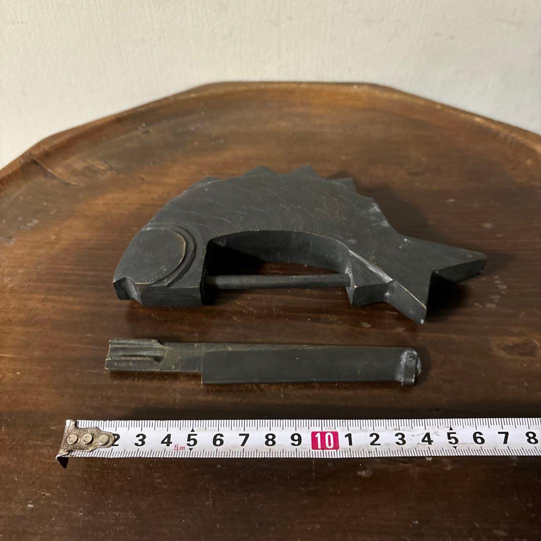 李朝 朝鮮王朝 魚型錠前 鍵 アンティーク 古道具 骨董 古美術 韓国骨董