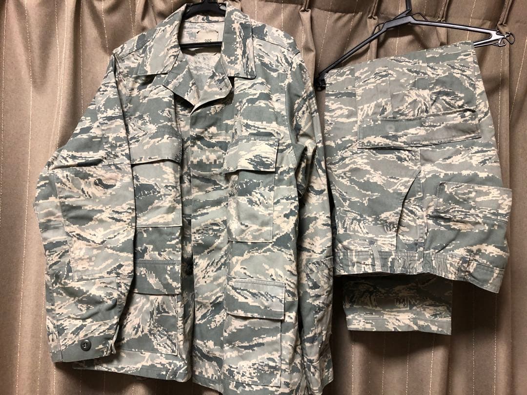 【米軍放出品】USAF米空軍 ABU迷彩服 実物 上下セット 米軍放出品】USAF米空軍 ABU迷彩服 実物 上下セット 米軍放