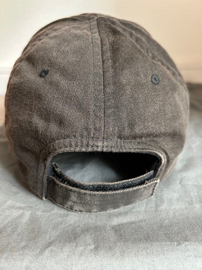 バレンシアガ Washed Denim Logo Baseball Cap