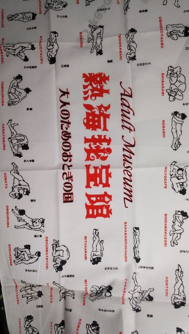 ⭕超特売・熱海秘宝館の48手てぬぐい・20本特別価格