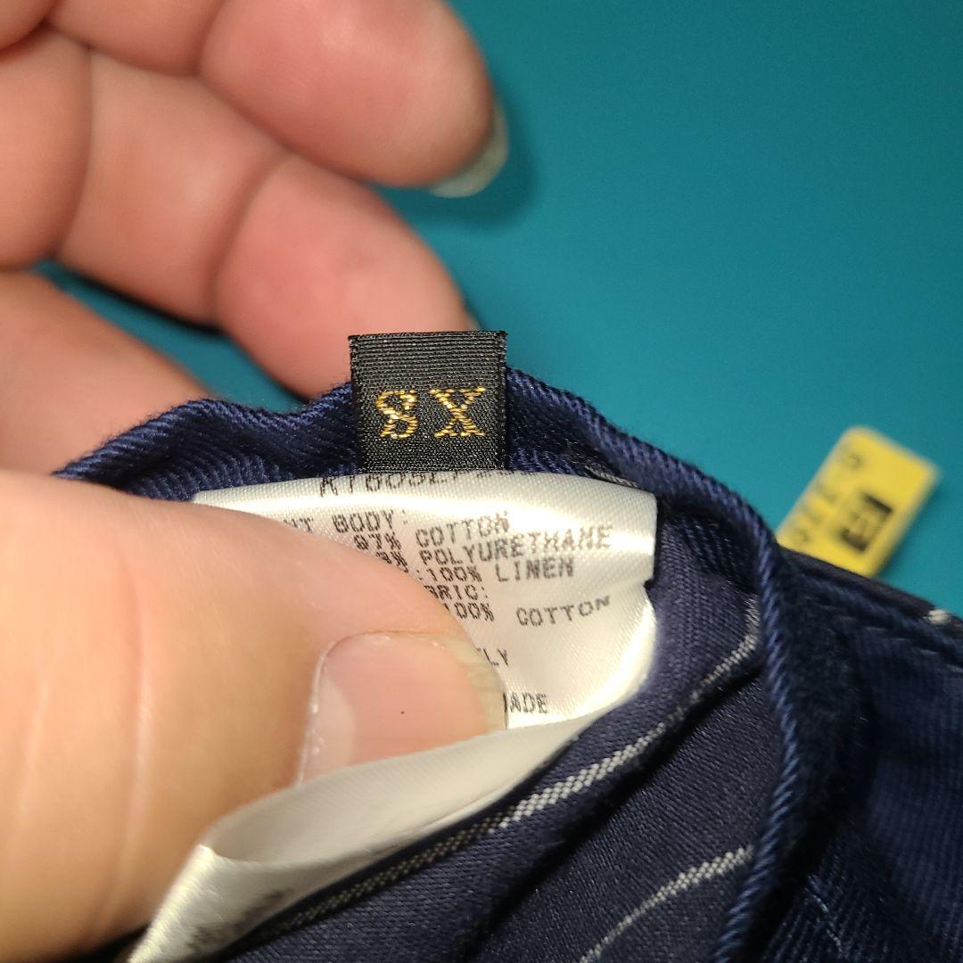 KAPITAL　ネイビー ストライプ 　スカート