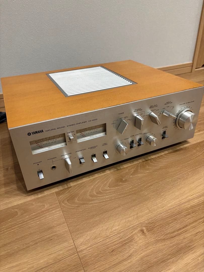 YAMAHA CA-2000 プリメインアンプ 通電確認、現状品