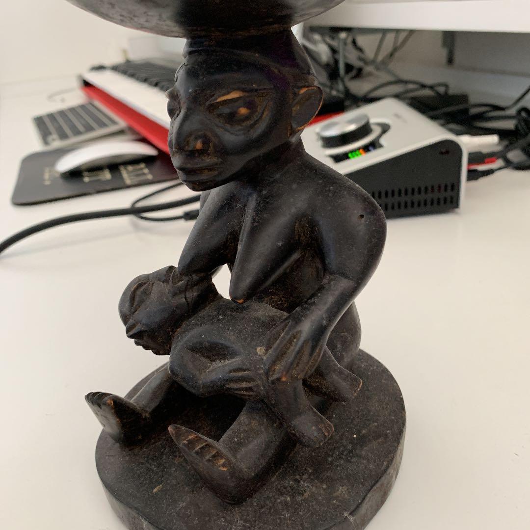 アフリカ 木彫り オブジェ