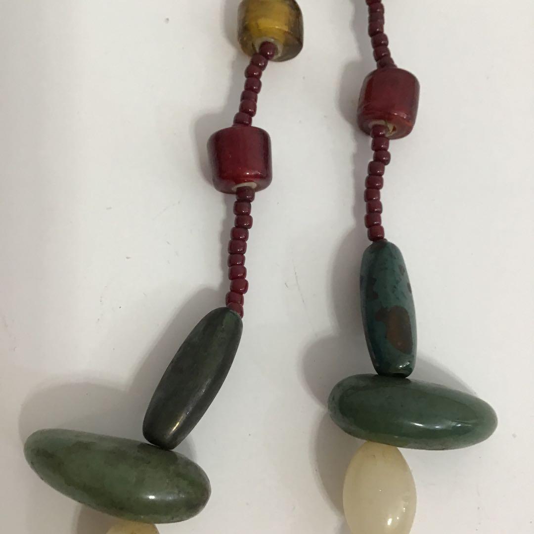 アンティーク 出土品 瑪瑙 勾玉 ネックレス 古墳時代 古代 浪漫 神話