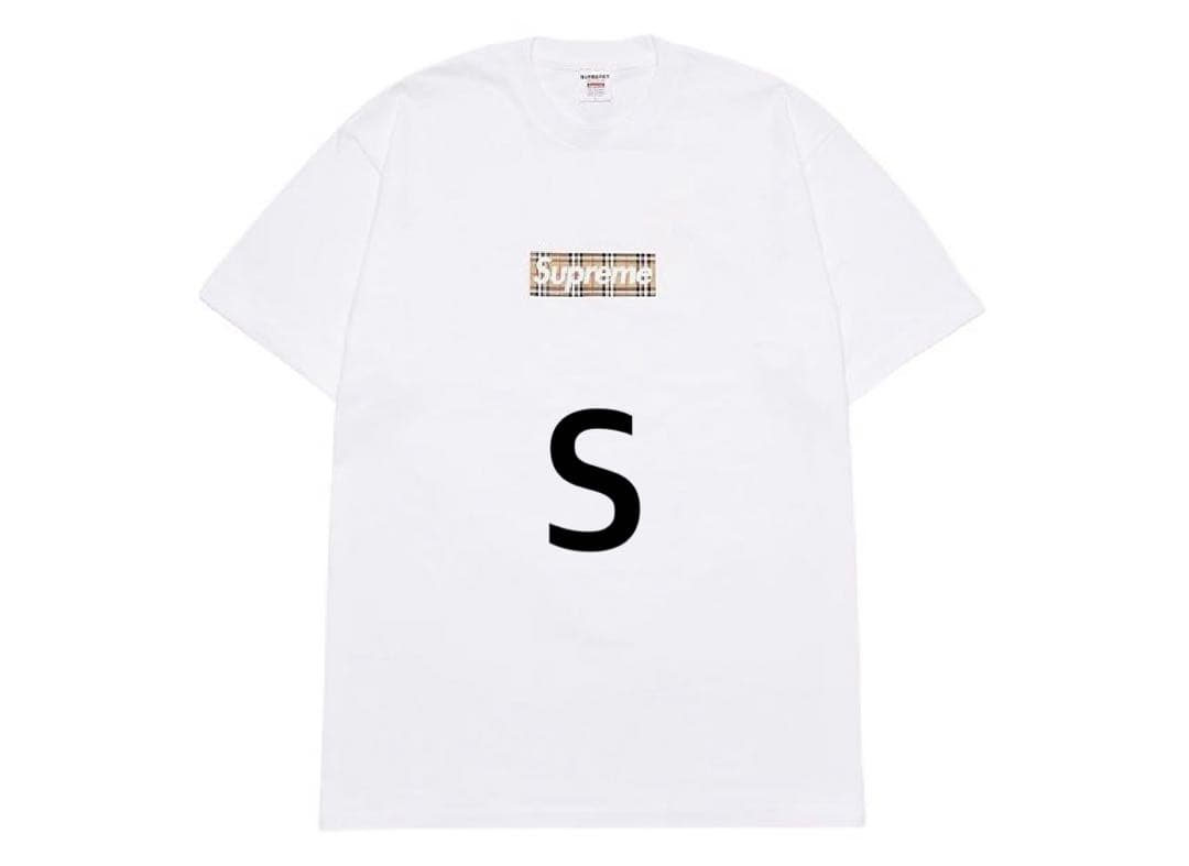 Supreme Burberry Box Logo Tee