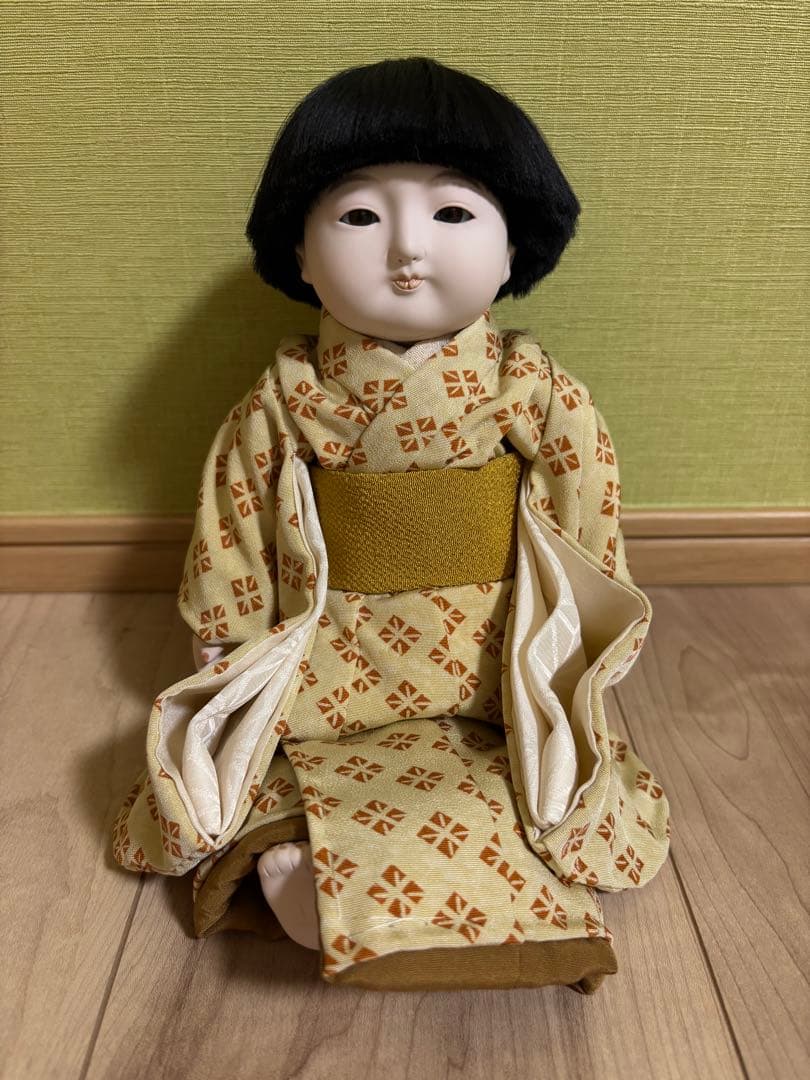 お正月特価］市松人形 2体 竹取物語 芳寿作 アンティーク 工芸品