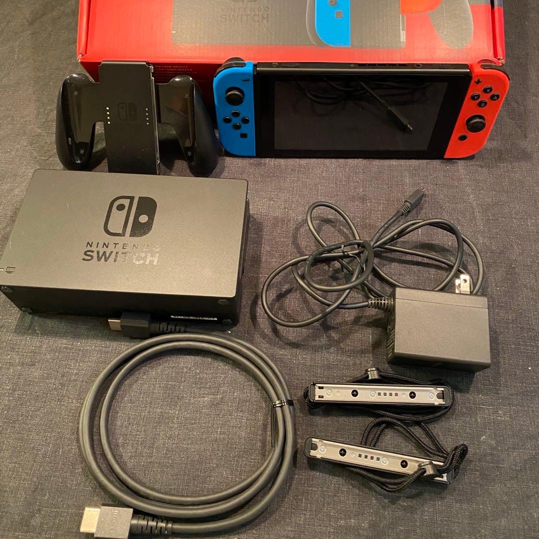 Nintendo Switch 本体 ネオンブルー/ネオンレッド【箱有り】