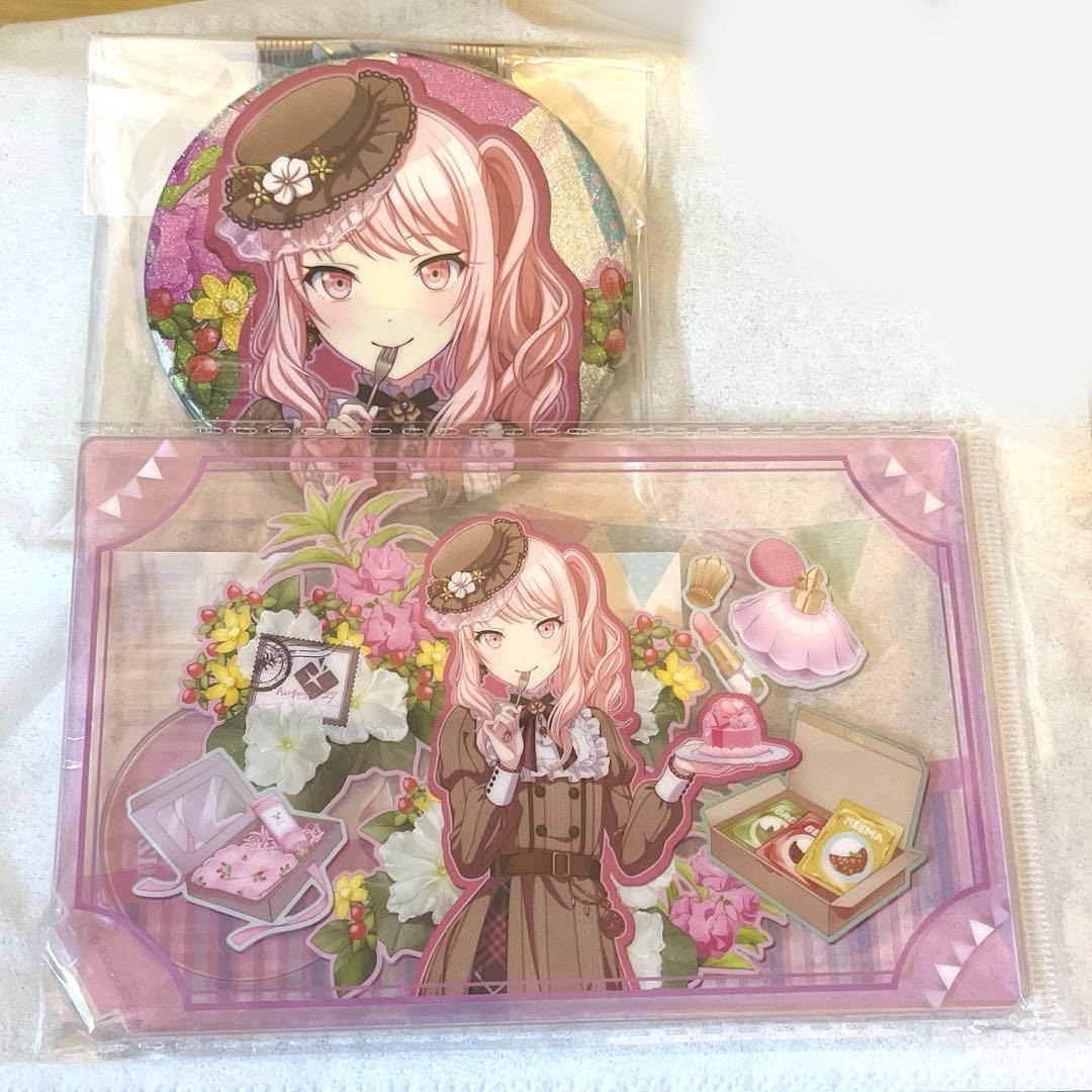 プロセカ 暁山瑞希 バースデー カード型アクリルスタンド 缶バッジ