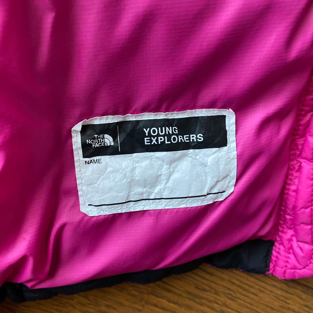 【美品】THE NORTH FACE キッズダウンコート ピンク