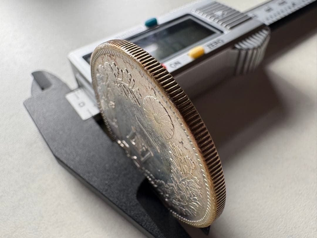 【本物保証】　一圓銀貨　大正3年銘　26.96g