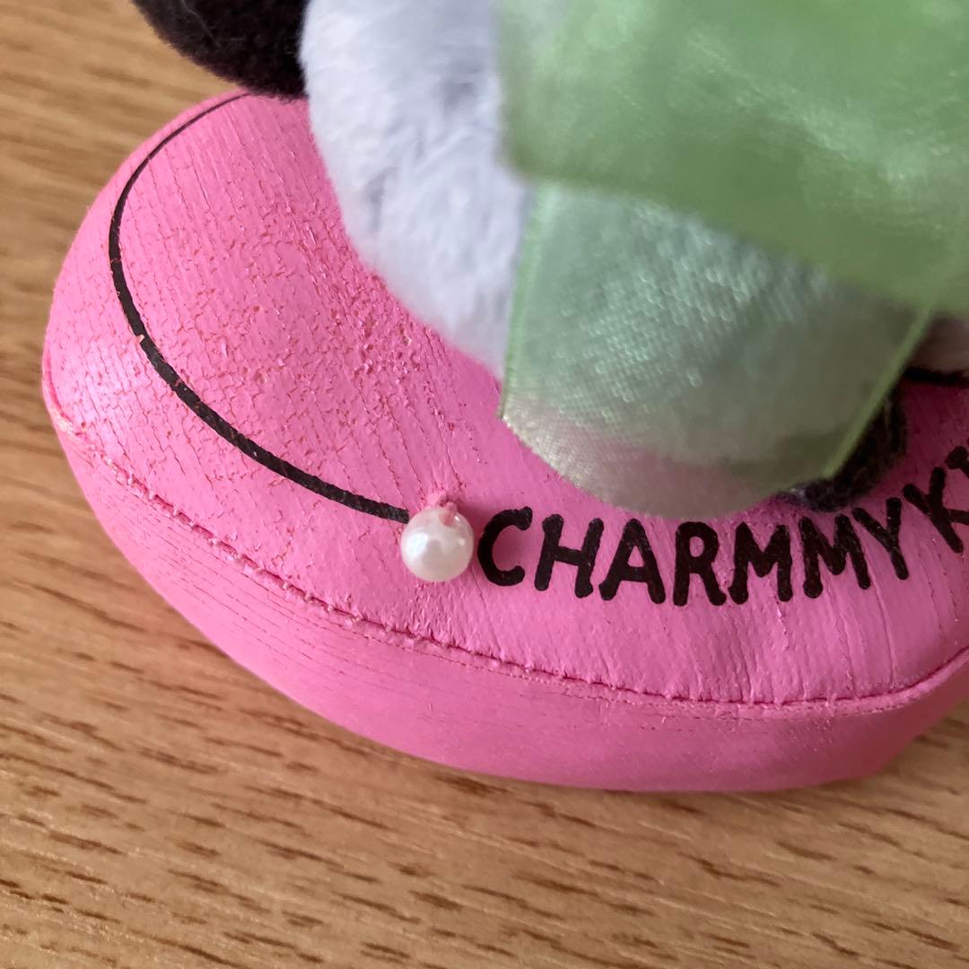 チャーミーキティ　ブラックオパールぬいぐるみ