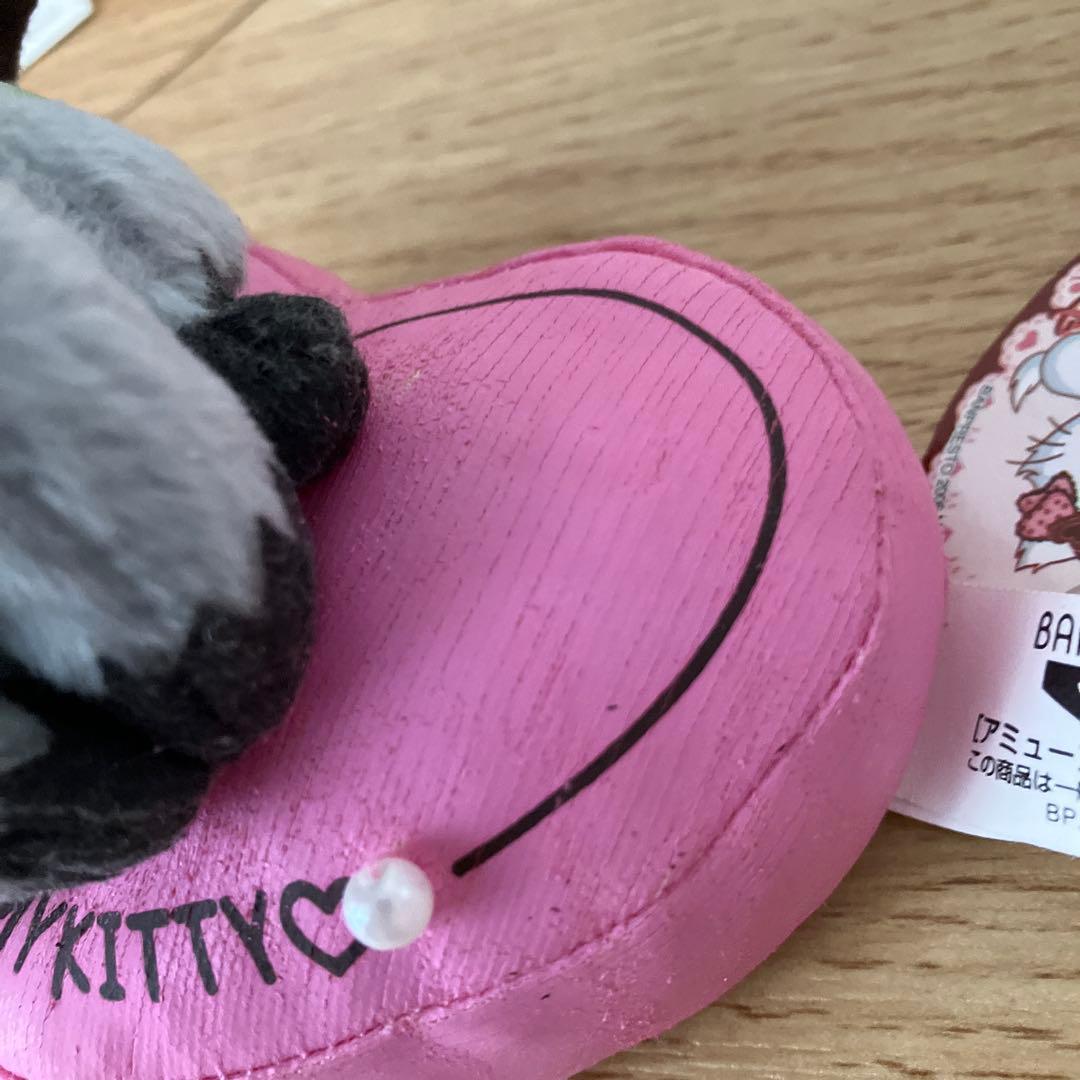 チャーミーキティ　ブラックオパールぬいぐるみ