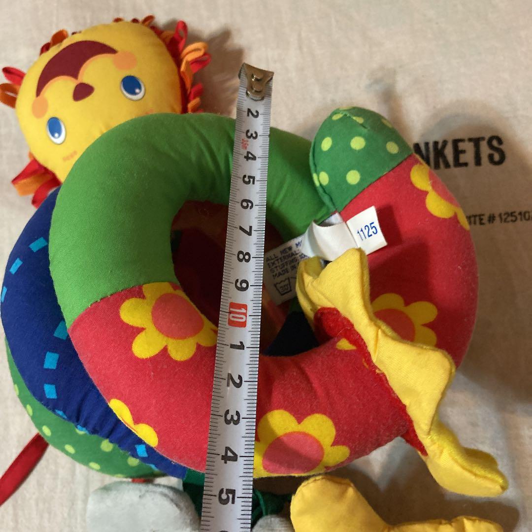 CHICCO チッコ イタリア ぬいぐるみ 玩具 色使いgoo ライオン象蝶鏡星