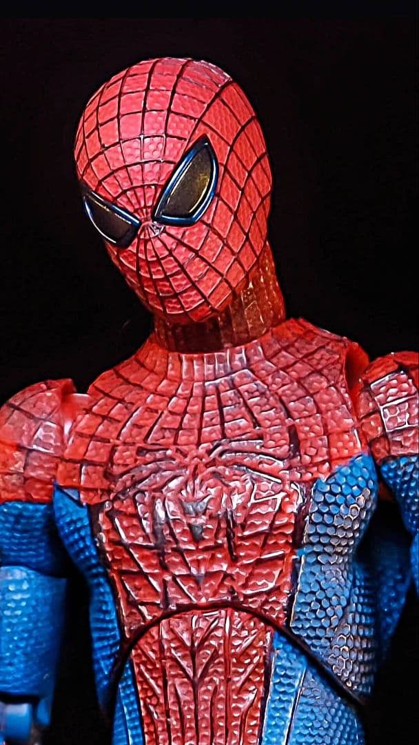 MAFEX アメイジング・スパイダーマン No.001 カスタムヘッド2個セット