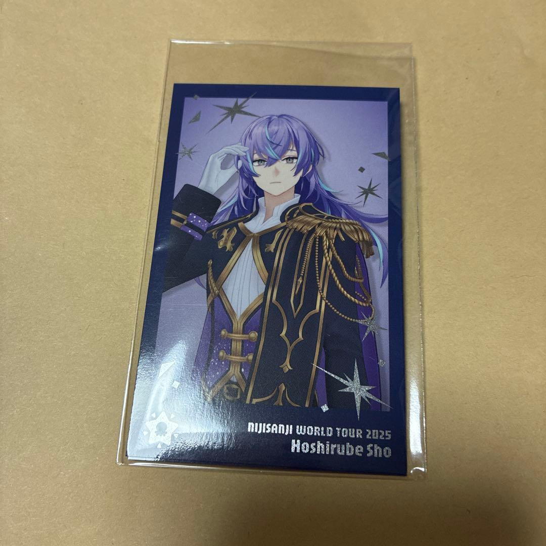 にじさんじ SitR広島 チェキ風カードセット 星導ショウ - メルカリ