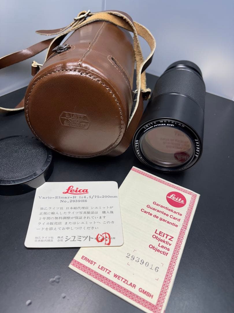 【美品】Leica バリオ・エルマー R75-200mm F4.5 Vario-Elmar-R 75mm–200mm f4.5 | ライカカタログ | アトリエライカ