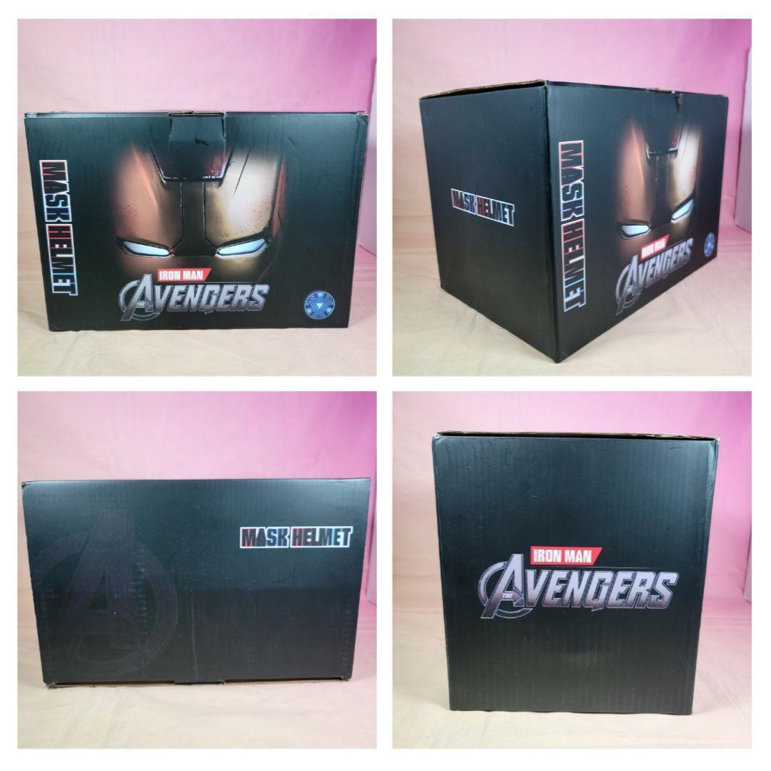 【アイアンマン】新品 タッチ開閉 サウンド LED 1/1 ヘルメット マスク