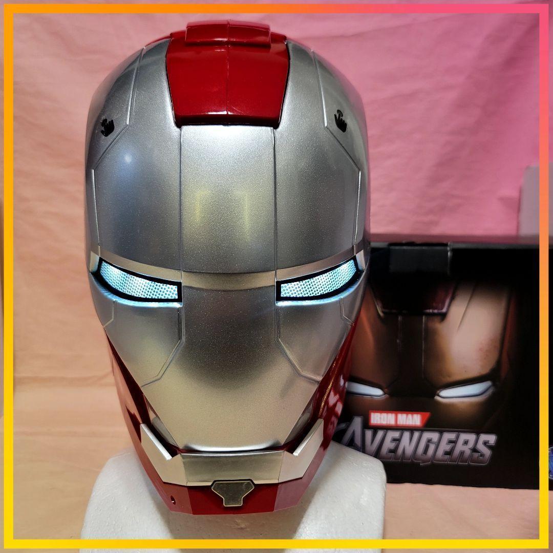 【アイアンマン】新品 タッチ開閉 サウンド LED 1/1 ヘルメット マスク