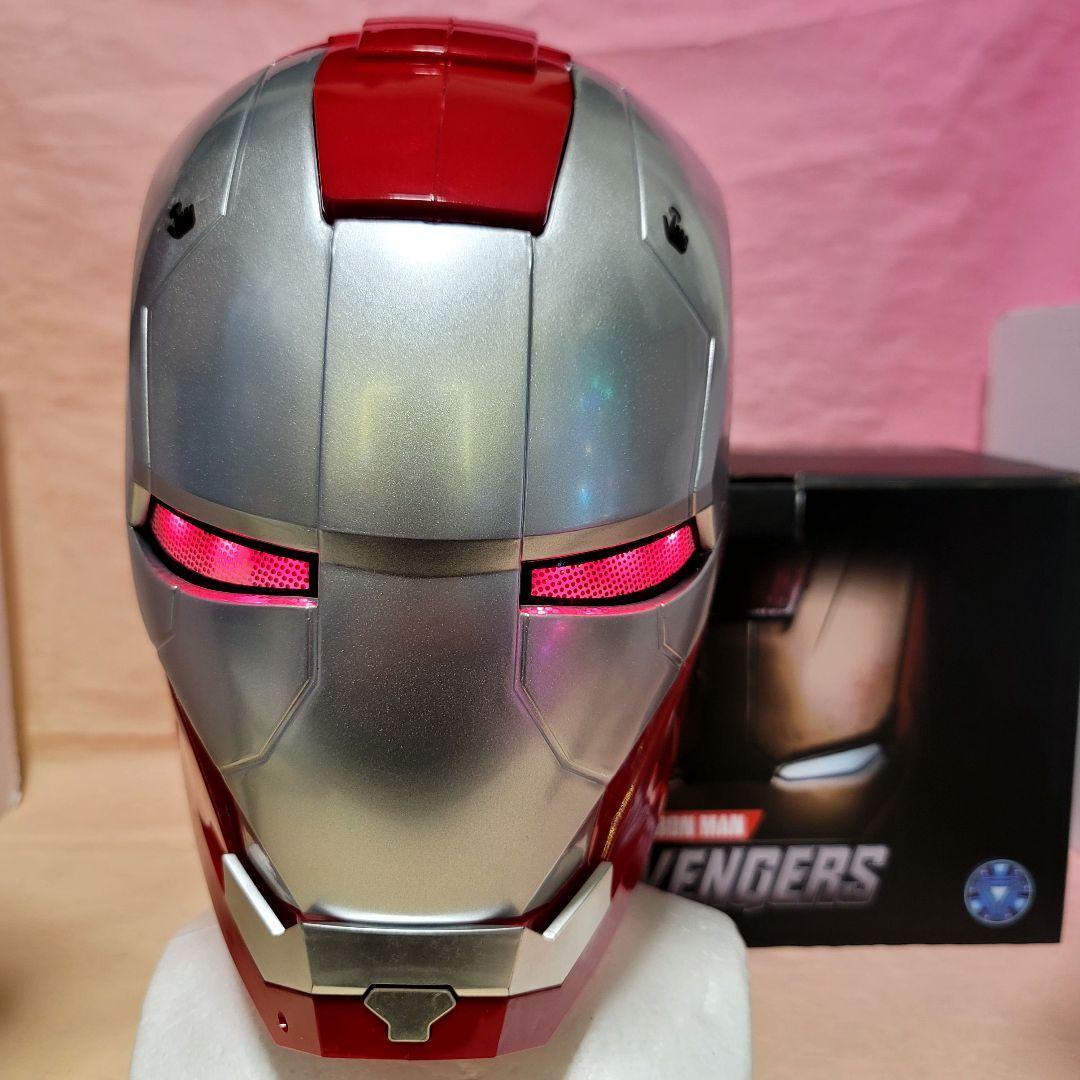 【アイアンマン】新品 タッチ開閉 サウンド LED 1/1 ヘルメット マスク