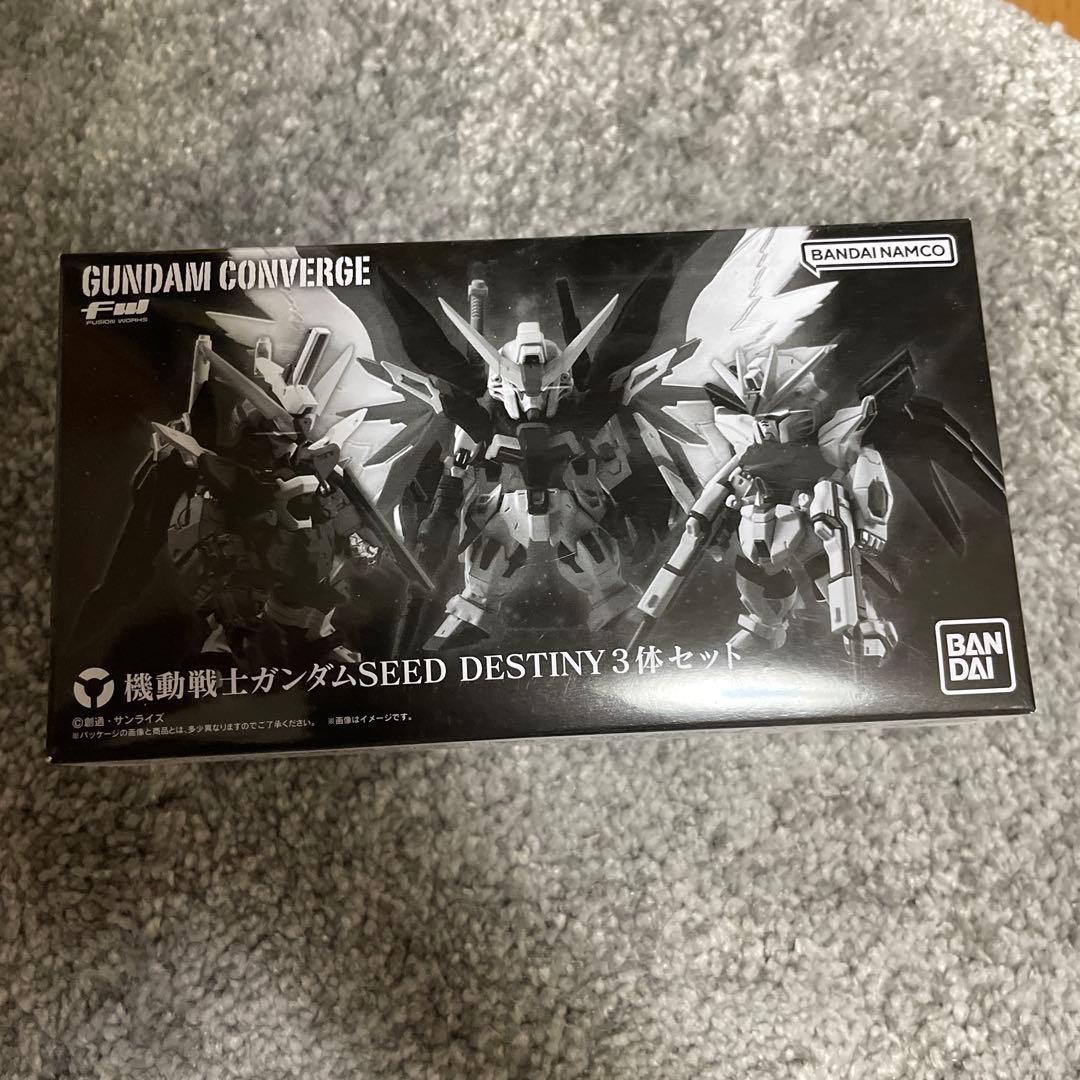 FW GUNDAM CONVERGE SEED DESTINY 3体セット