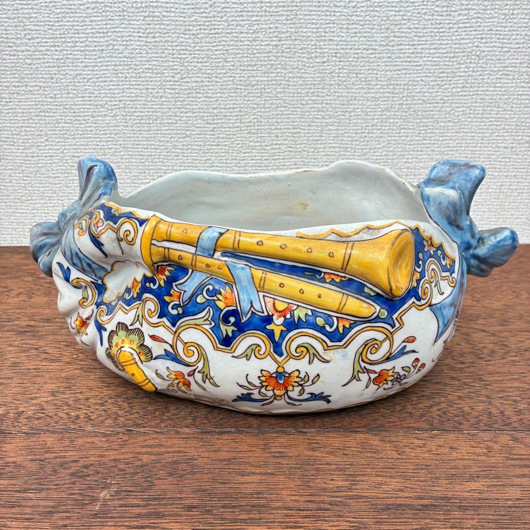 【希少】フランス 1900年代 アンティーク フラワーポット 入手困難