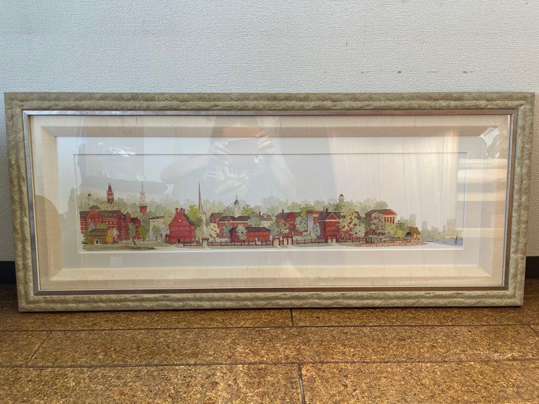 【限定300部・本人購入】レオナルド・ウェーバー / ハーバード大学額装・送料込